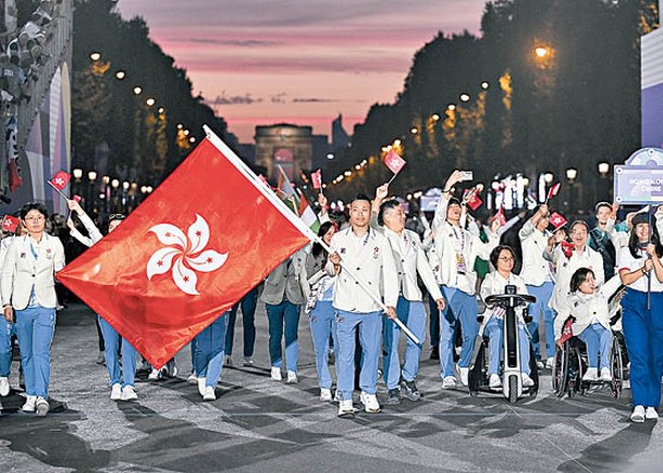 港隊今屆殘奧表現出色。