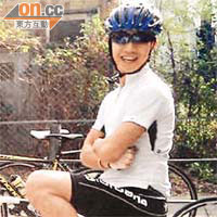 阮偉寧視當單車手為理想，不幸夢想未能實現。