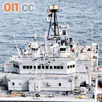 美軍監測船「勝利號」上周五險與中國船隻相撞。	（資料圖片）