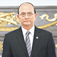 緬甸總統登盛