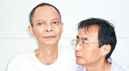 李旺陽（左）離奇死亡事件引起各界高度關注。（資料圖片）