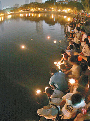 內地不少城市於七夕節舉辦傳統活動。（資料圖片）