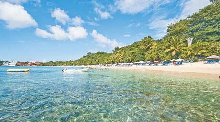 加勒比海多明尼加共和國的度假勝地擁有陽光與海灘。（互聯網圖片）