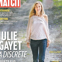 《巴黎競賽畫報》以加耶的散步照作封面。（互聯網圖片）