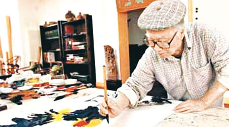 許麟廬是著名國畫家、書法家。（互聯網圖片）