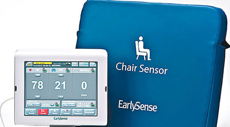 椅墊式監察器令病人接受健康監察時可免卻臥床。（互聯網圖片）