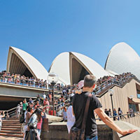 悉尼被指是恐襲目標之一。圖為當地地標悉尼歌劇院。