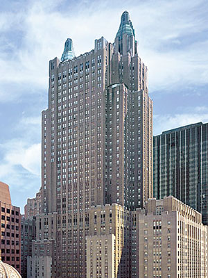 華道夫酒店是紐約的地標。