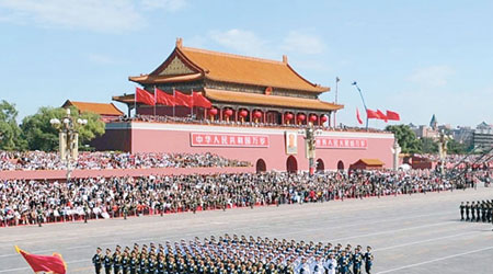 中國未來將準備四次大閱兵。（互聯網圖片）