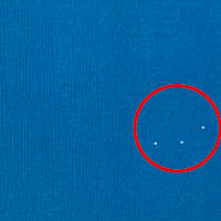 一九八四年五月，紐約曼哈頓上空當時亦出現三道來歷不明的光（紅圈），至今未知其來源。（互聯網圖片）