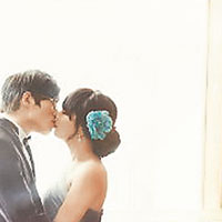 不少中國新人赴南韓拍攝婚紗照。（互聯網圖片）