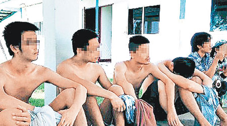 被捕的泰國技術員。（互聯網圖片）
