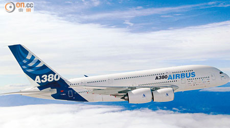 空巴宣布將增加A380客機經濟艙的座位數量。（資料圖片）