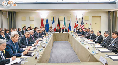 伊朗月前與多國代表展開核談判。