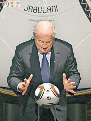 白禮達承認FIFA正面臨艱難時刻。（資料圖片）