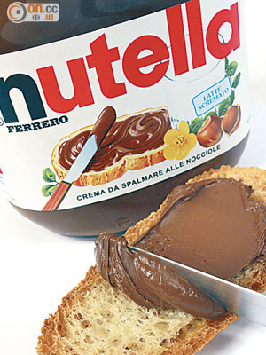Nutella被指以棕櫚油製造。