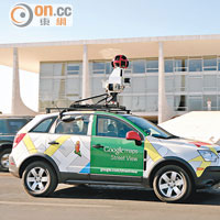 Google街景車曾引起私隱爭議。