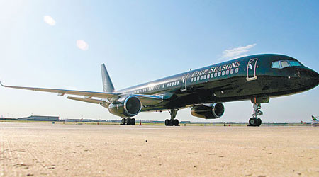 環球之旅使用波音757-200ER機型。（互聯網圖片）
