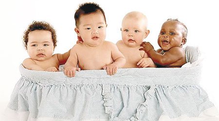 種族偏見可能早於嬰兒時已形成。（互聯網圖片）