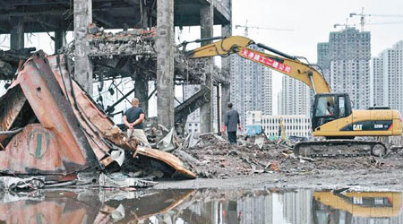 天津大爆炸的現場清理工作已達最後階段。