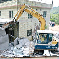 涉事違建被當局清拆。（互聯網圖片）