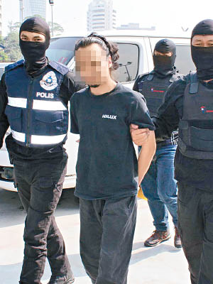 馬來西亞警方指，相信被捕人士正策劃恐襲吉隆坡。