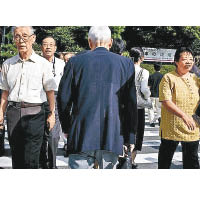 日本<br>調查指日本學生普遍不願意照顧年邁親人。（資料圖片）