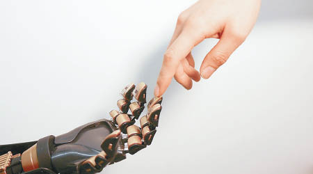 智能皮膚將來或可與人類手部媲美。（互聯網圖片）
