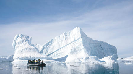 西南極洲的冰原若全面崩落，全球水位將上升三米。（資料圖片）