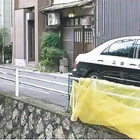 警方封鎖菱田住所進行調查。（互聯網圖片）