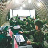 解放軍近年積極加強發展網絡科技。（資料圖片）