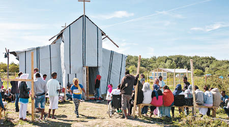 難民營發展成一個獨立小社區。（資料圖片）