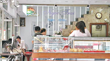 涉事金店是越南規模最大的金店之一。（互聯網圖片）
