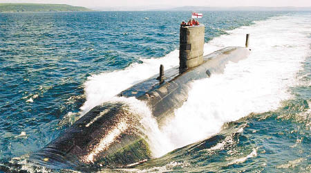 英軍核潛艇特拉法爾加號的核反應堆，由勞斯萊斯生產。