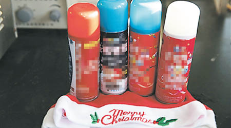 內地熱賣的聖誕噴劑產品，被當地驗出重金屬超標。