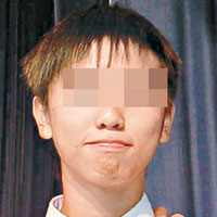 網傳陳男的學生照。