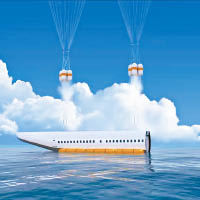 機艙能在海面上降落。