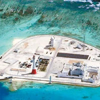 赤瓜礁上建有疑似偵測設備。