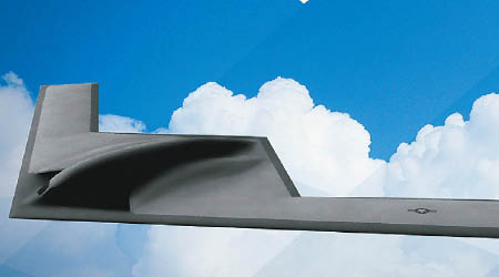 美國空軍建造新型B21轟炸機。（美軍圖片）