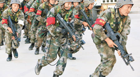 中國軍費預算今年將增加。