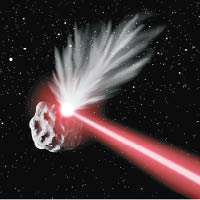 實驗證明，以激光改變小行星軌迹的構思可行。