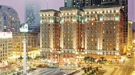 Strategic Hotels旗下有多間酒店。圖為其位於三藩市的聖弗蘭西斯威斯汀酒店。