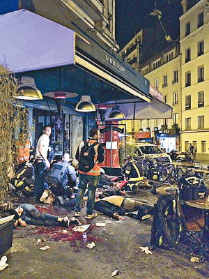 法國巴黎去年發生「黑色星期五」恐襲。（資料圖片）