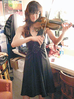 克里斯蒂娜．吳為全球知名小提琴家。（互聯網圖片）