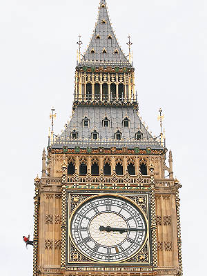 大笨鐘是倫敦地標之一。（資料圖片）