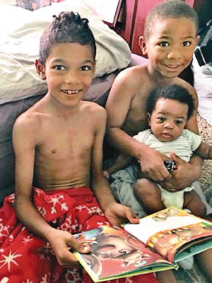 三名孩子被母親羅杰斯殺死。（互聯網圖片）