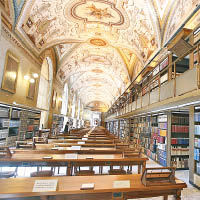 教宗曾經躲藏在梵蒂岡圖書館，以避追捕。（資料圖片）