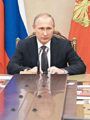 普京考慮提前總統選舉。（互聯網圖片）