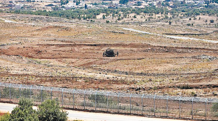 以色列遭到來自戈蘭高地（見圖）的攻擊，隨即大舉報復。