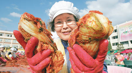 南韓出口中國的泡菜數量或有望上升。（資料圖片）